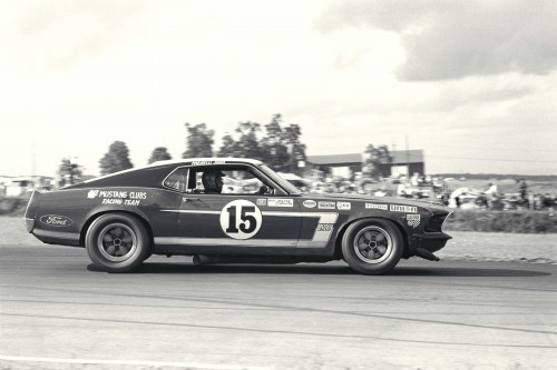 Watkins Glen Trans Am, Watkins Glen, NY, 1969. Bud Moore/Parnelli Jones Mustang in action. CD#0777-3292-0894-6. Watkins Glen Trans Am, Watkins Glen, NY, 1969. Bud Moore/Parnelli Jones Mustang in action. CD#0777-3292-0894-6.
