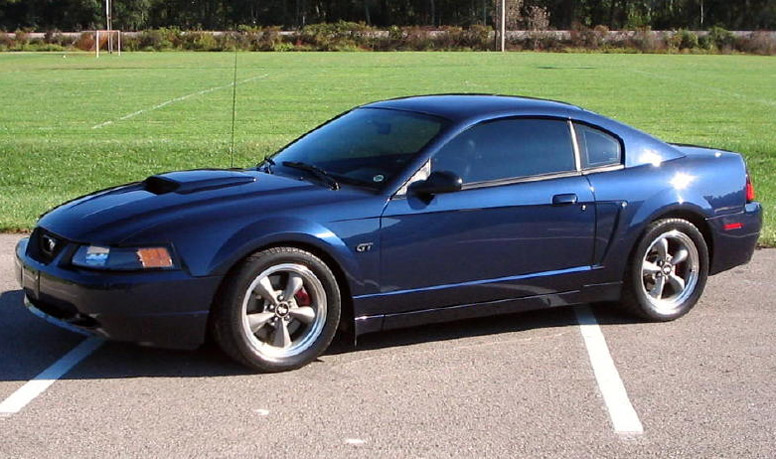 Ford mustang true blue #8