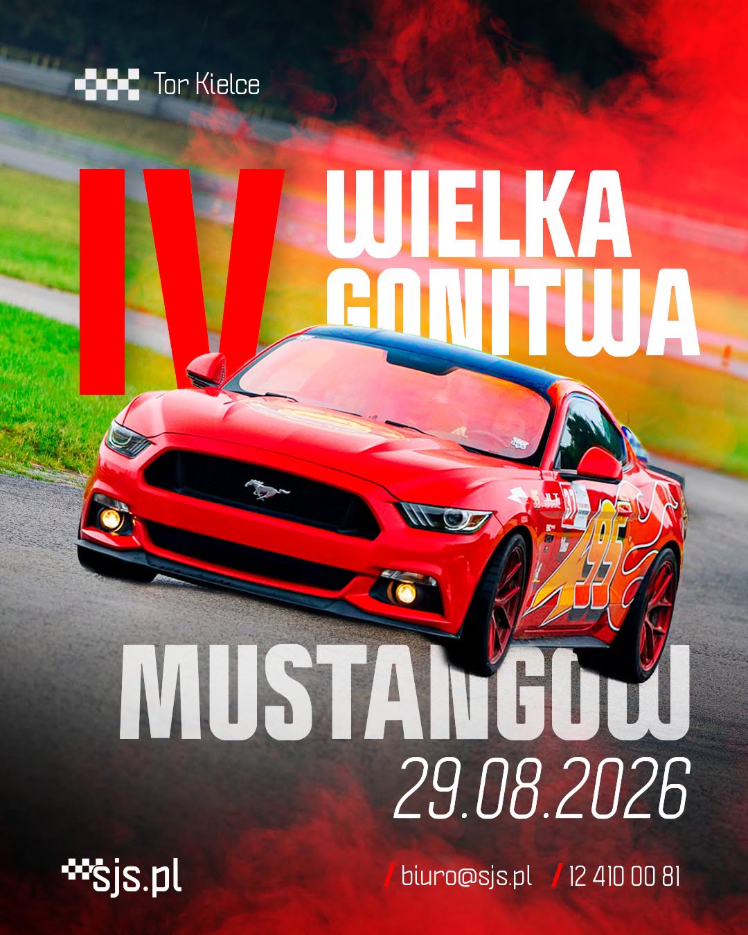 4th Great Mustang Run. 29.08.2026 Kielce Track